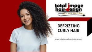 Defrizzing Curly Hair