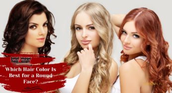 Which Hair Color Is Best for a Round Face?